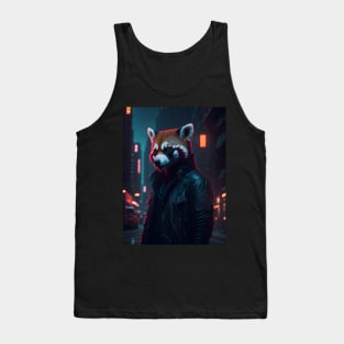 Red Panda Rain Rebel Tank Top